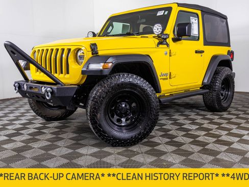 Used 2021 Jeep Wrangler Sport AWD/4WD image 2