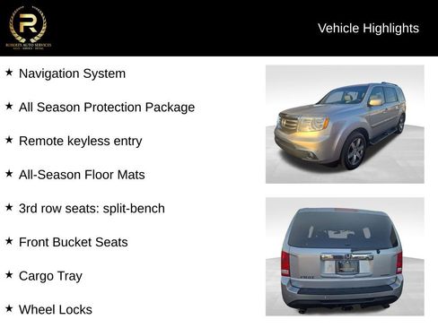 Used 2012 Honda Pilot Touring image 8