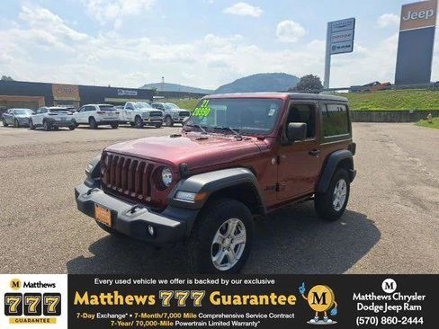 Certified 2021 Jeep Wrangler Sport image 1