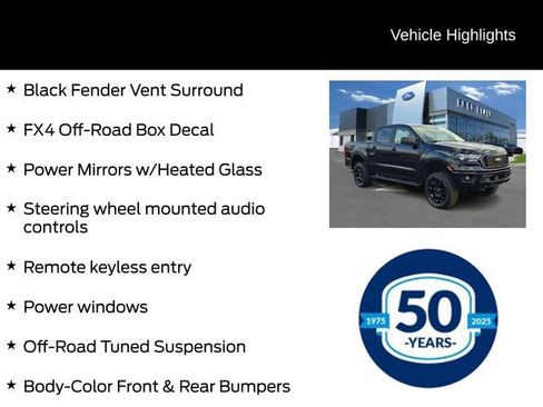 Certified 2023 Ford Ranger XLT w/ Equipment Group 302A High image 26