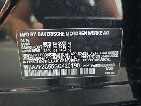 Used 2016 BMW 750i xDrive image 18