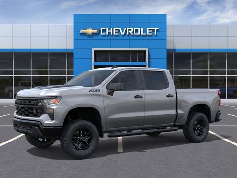 New 2026 Chevrolet Silverado 1500 Custom Trail Boss w/ Dark Appearance Package image 2