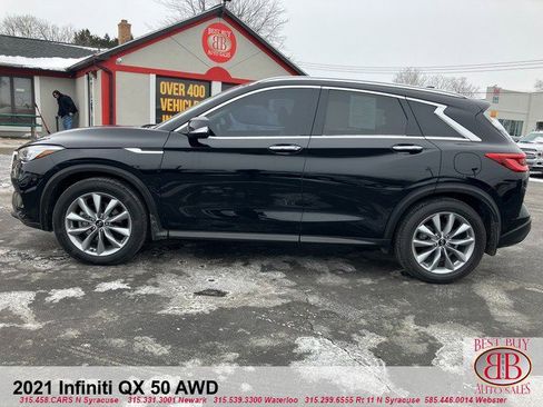 Used 2021 INFINITI QX50 Luxe image 3