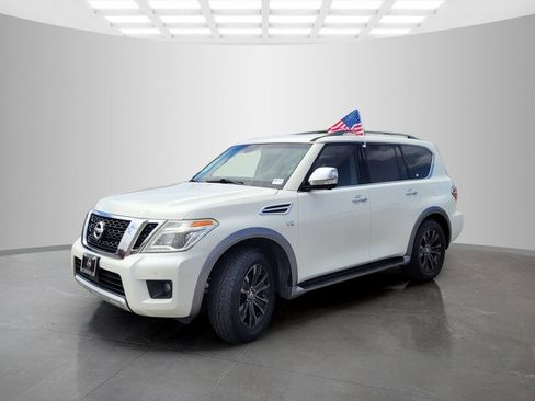 Used 2017 Nissan Armada Platinum w/ Captain Seat Package RWD image 8