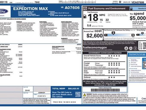New 2027 Ford Expedition Max Active AWD/4WD image 4