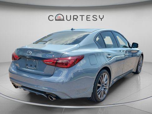 Certified 2024 INFINITI Q50 Red Sport 400 RWD image 3