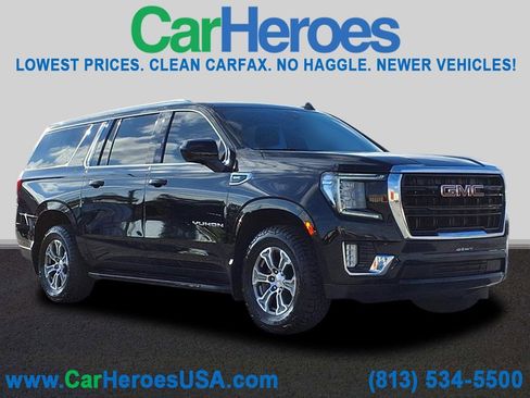 Used 2021 GMC Yukon XL SLE image 1