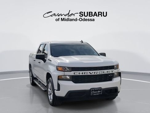 Used 2021 Chevrolet Silverado 1500 Custom w/ LPO, Dark Essentials Package RWD image 1