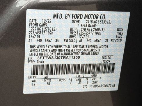 New 2026 Ford Maverick XLT w/ Equipment Group 301A image 31