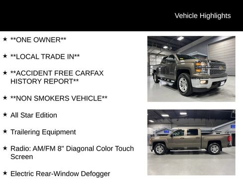 Used 2014 Chevrolet Silverado 1500 LT w/ All Star Edition AWD/4WD image 12