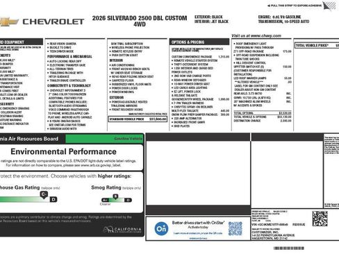 New 2026 Chevrolet Silverado 2500 Custom w/ Custom Convenience Package image 5