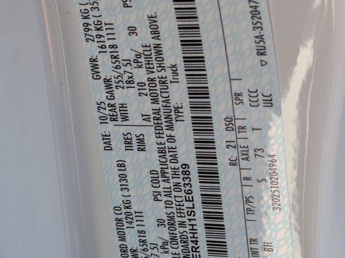 New 2025 Ford Ranger XLT w/ FX4 Off-Road Package image 27