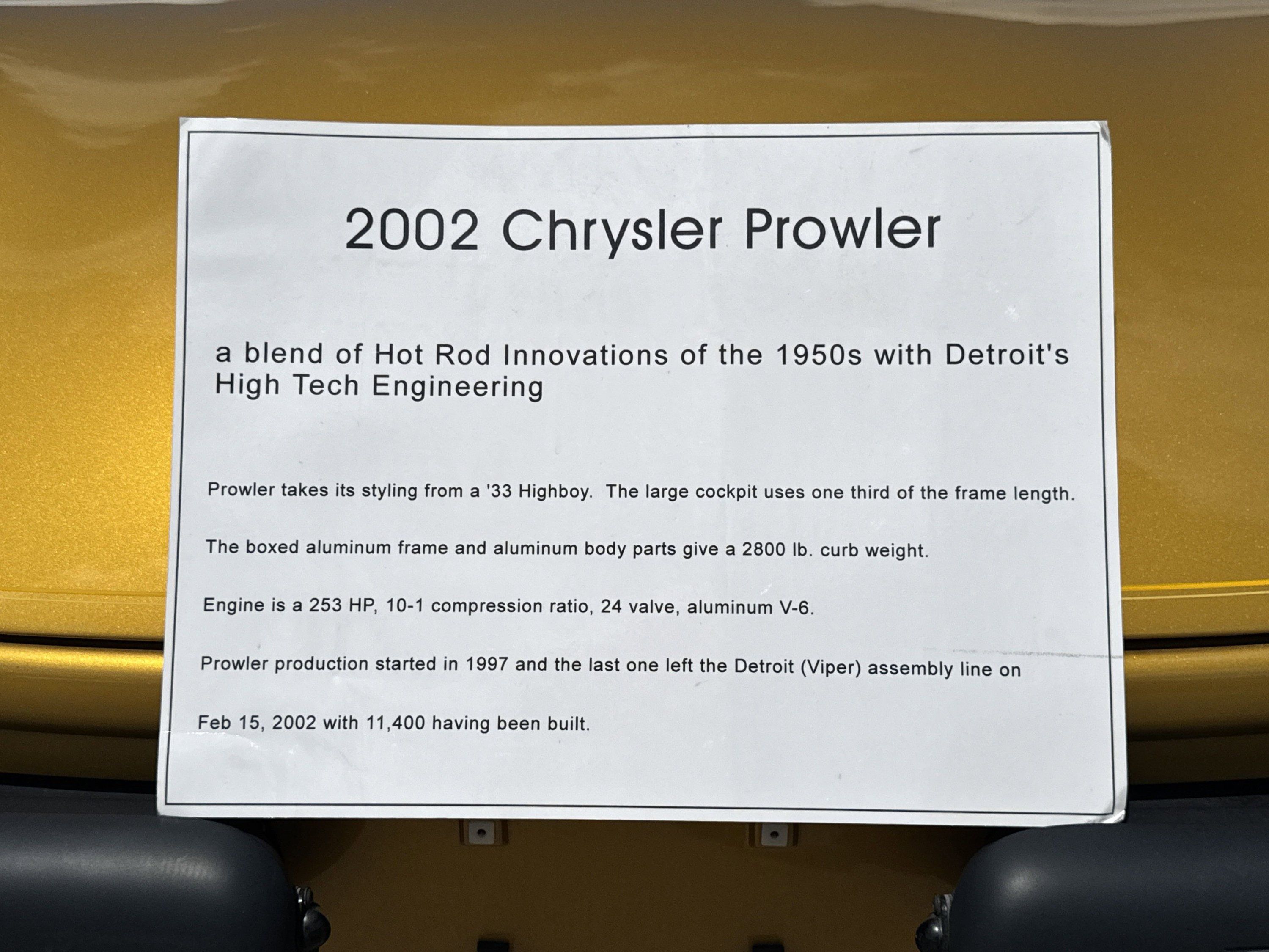 Used 2002 Chrysler Prowler RWD image 34