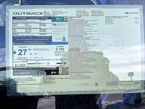 New 2026 Subaru Outback Limited image 19