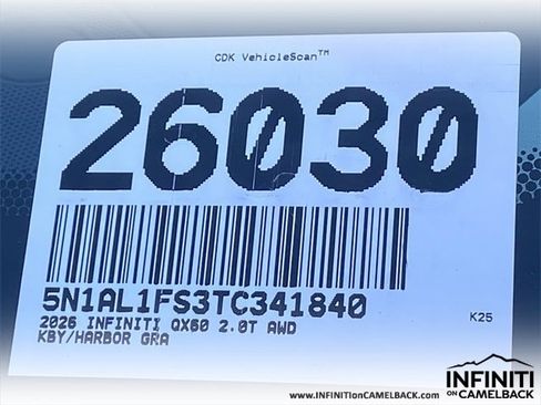 New 2026 INFINITI QX60 Luxe image 35