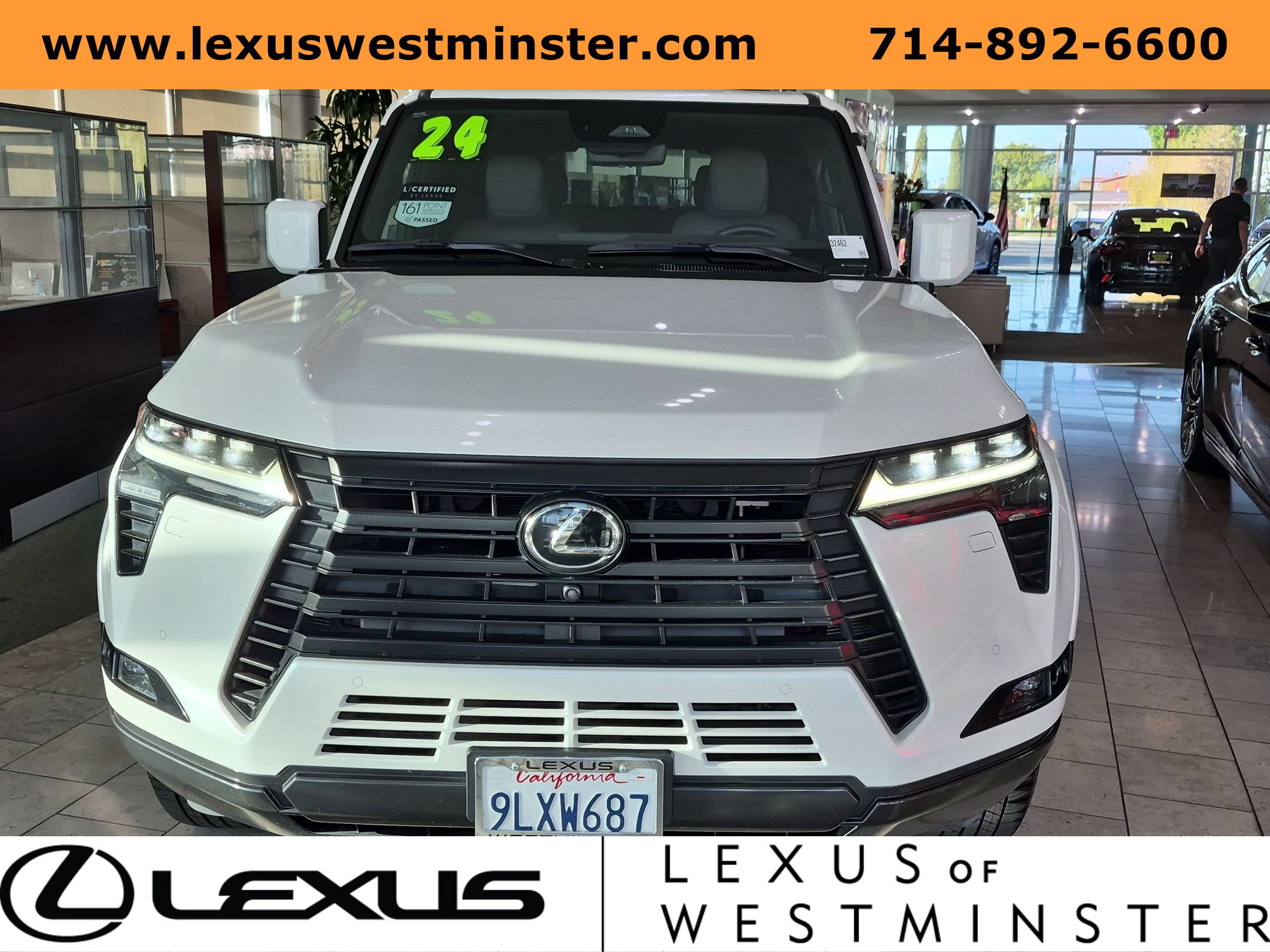 Certified 2024 Lexus GX 550 w/ Cold Area Package AWD/4WD image 2