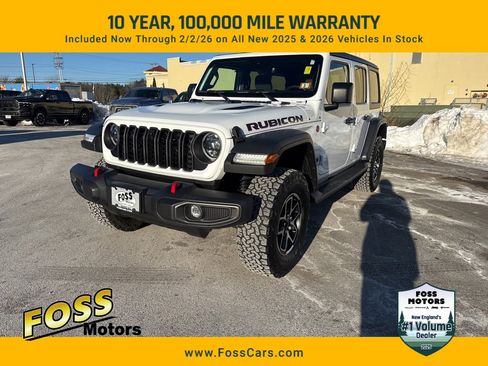 Certified 2024 Jeep Wrangler Unlimited Rubicon w/ Technology Group image 1