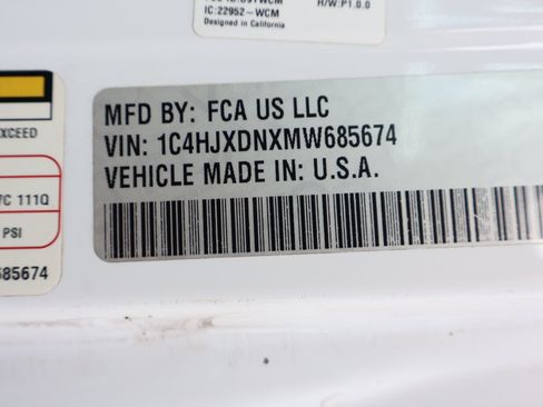 Used 2021 Jeep Wrangler Unlimited Sport AWD/4WD image 23