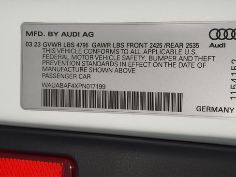 Certified 2023 Audi A4 2.0T Premium w/ Convenience Package AWD/4WD image 27