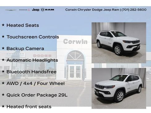 Used 2023 Jeep Compass Latitude AWD/4WD image 8