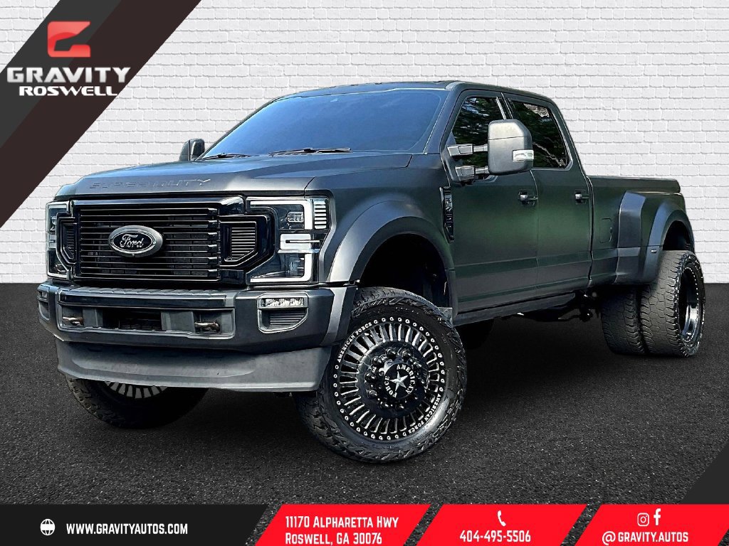 Used 2022 Ford F450 Platinum w/ FX4 Off-Road Package AWD/4WD image 1