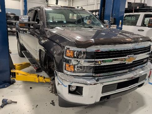 Used 2015 Chevrolet Silverado 3500 LTZ w/ Duramax Plus Package AWD/4WD image 4
