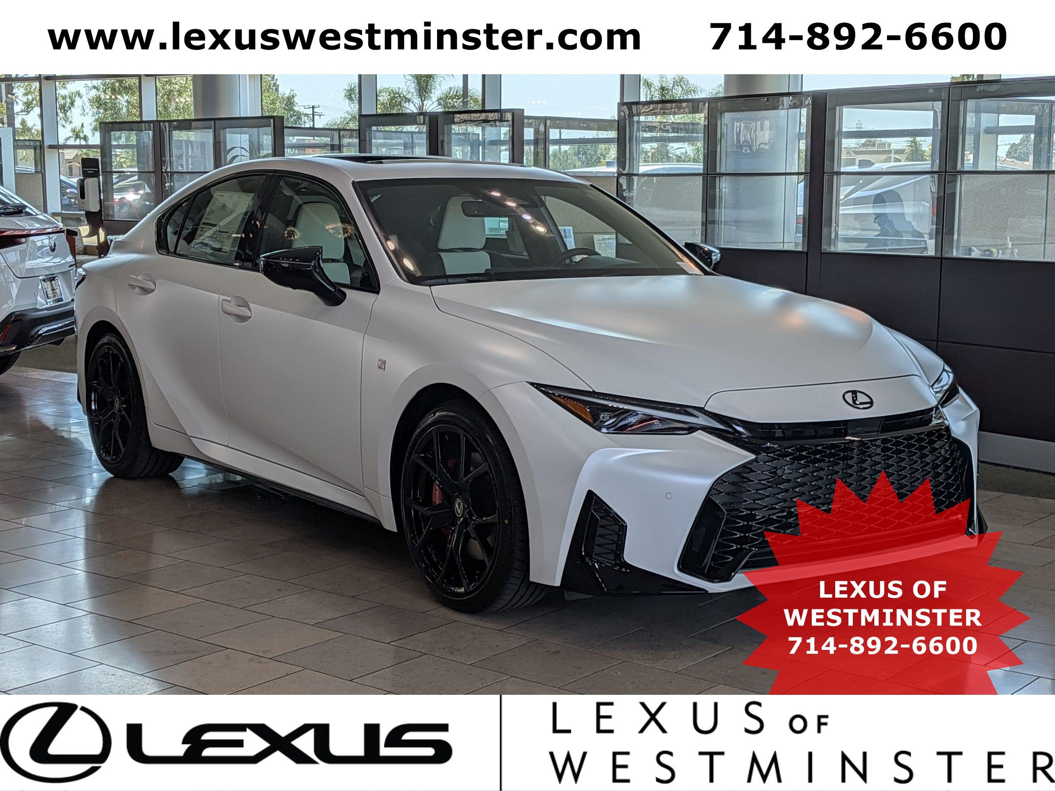 New 2026 Lexus IS 350 F Sport w/ Special Appearance Package RWD image 1