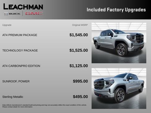 Certified 2025 GMC Sierra 1500 AT4 w/ AT4 Premium Package AWD/4WD image 10