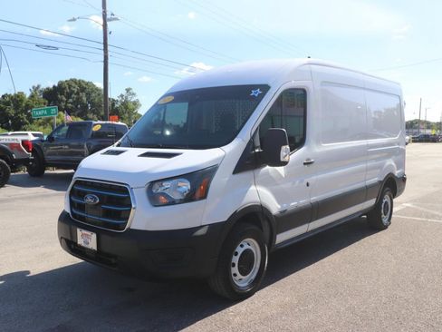 Used 2023 Ford E-Transit Medium Roof w/ Load Area Protection Package RWD image 3