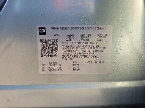 Used 2022 Chevrolet Equinox LT FWD image 37