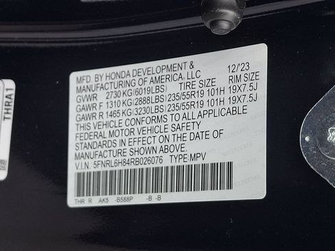 Used 2024 Honda Odyssey Touring image 28