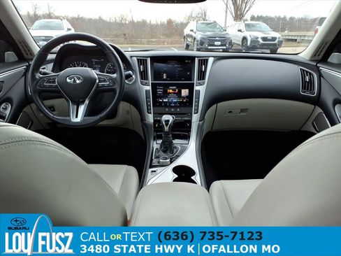 Used 2021 INFINITI Q50 Luxe w/ Seat & Sound Package image 8