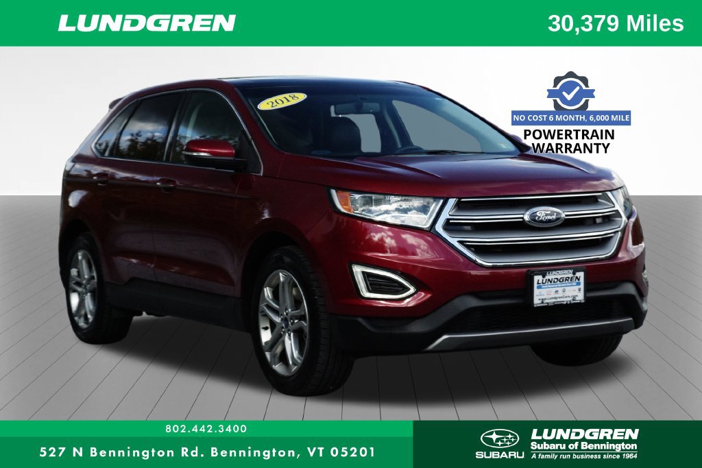 Used 2018 Ford Edge Titanium w/ Equipment Group 301A AWD/4WD image 1