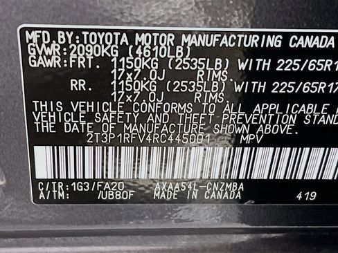 Certified 2024 Toyota RAV4 XLE w/ Convenience Package AWD/4WD image 29