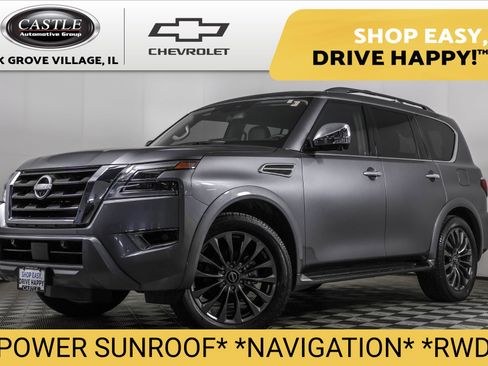 Used 2024 Nissan Armada Platinum w/ Captain's Chairs Package image 1