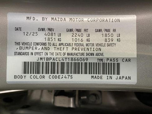 New 2026 MAZDA MAZDA3 2.5 S Sedan w/ Preferred Pkg image 30