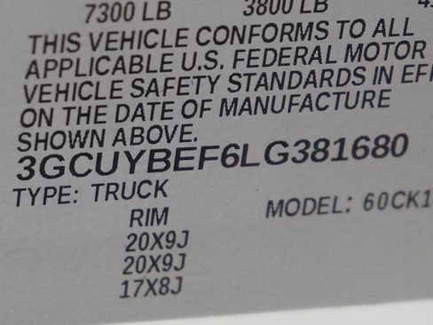 Used 2020 Chevrolet Silverado 1500 Custom w/ Custom Max Trailering Package AWD/4WD image 26