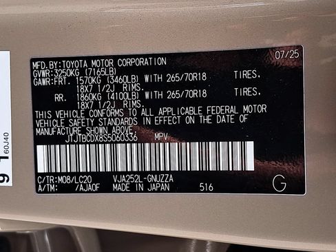 Used 2025 Lexus GX 550 AWD/4WD image 38