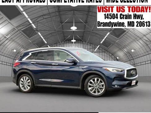 Used 2021 INFINITI QX50 Luxe w/ Cargo Package AWD/4WD image 1