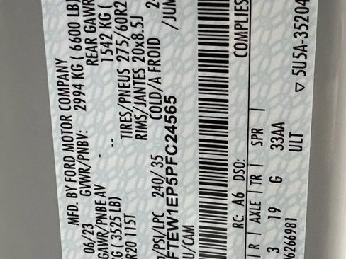 Used 2023 Ford F150 Lariat w/ Equipment Group 502A High image 72