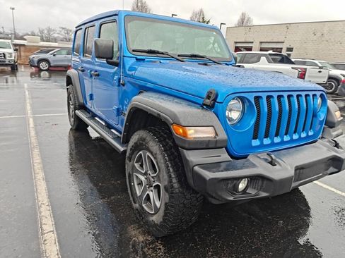 Used 2022 Jeep Wrangler Unlimited Sport S w/ Sun And Sound Package image 3