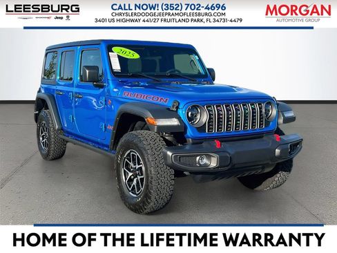 Used 2025 Jeep Wrangler Unlimited Rubicon w/ Safety Group AWD/4WD image 1