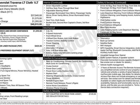Used 2023 Chevrolet Traverse LT FWD image 6