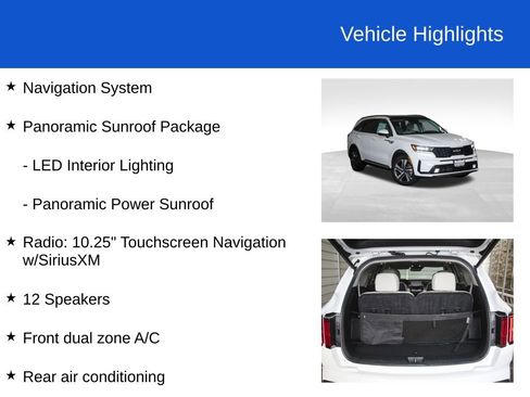 Used 2022 Kia Sorento SX Prestige w/ Panoramic Sunroof Package image 12