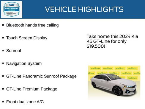 Used 2024 Kia K5 GT-Line FWD image 23