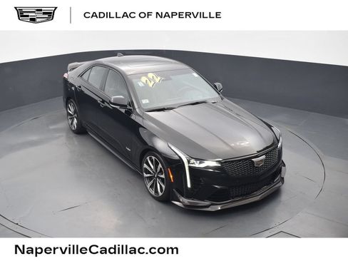 Used 2022 Cadillac CT4 V Blackwing w/ Carbon Fiber 1 Package RWD image 1