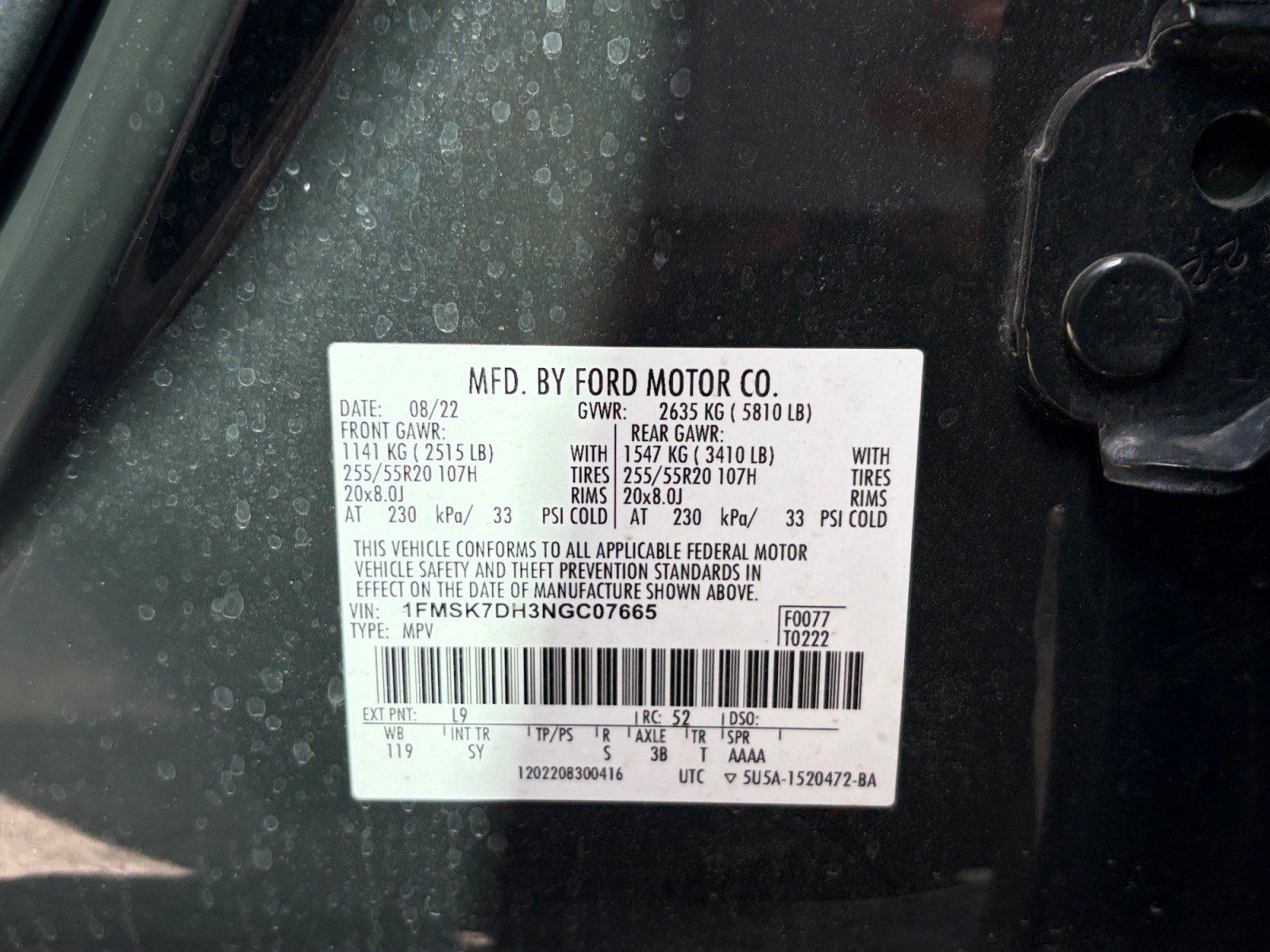 Used 2022 Ford Explorer XLT w/ Equipment Group 202A RWD image 25