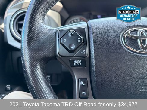 Used 2021 Toyota Tacoma TRD Off-Road AWD/4WD image 11