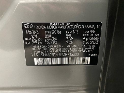 Used 2021 Hyundai Santa Fe SEL image 27