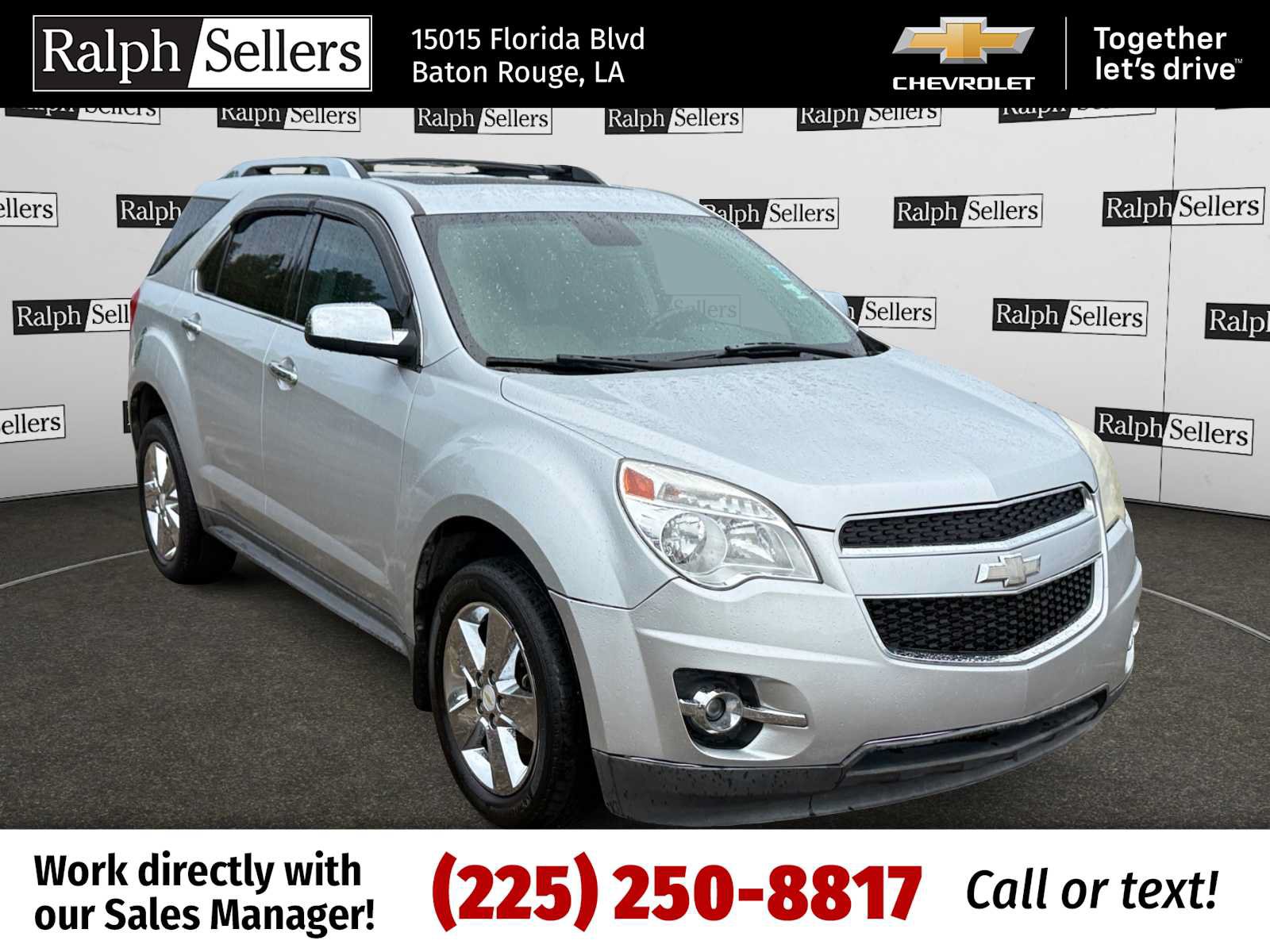 Used 2012 Chevrolet Equinox LT w/ LPO, Protection Package FWD image 1
